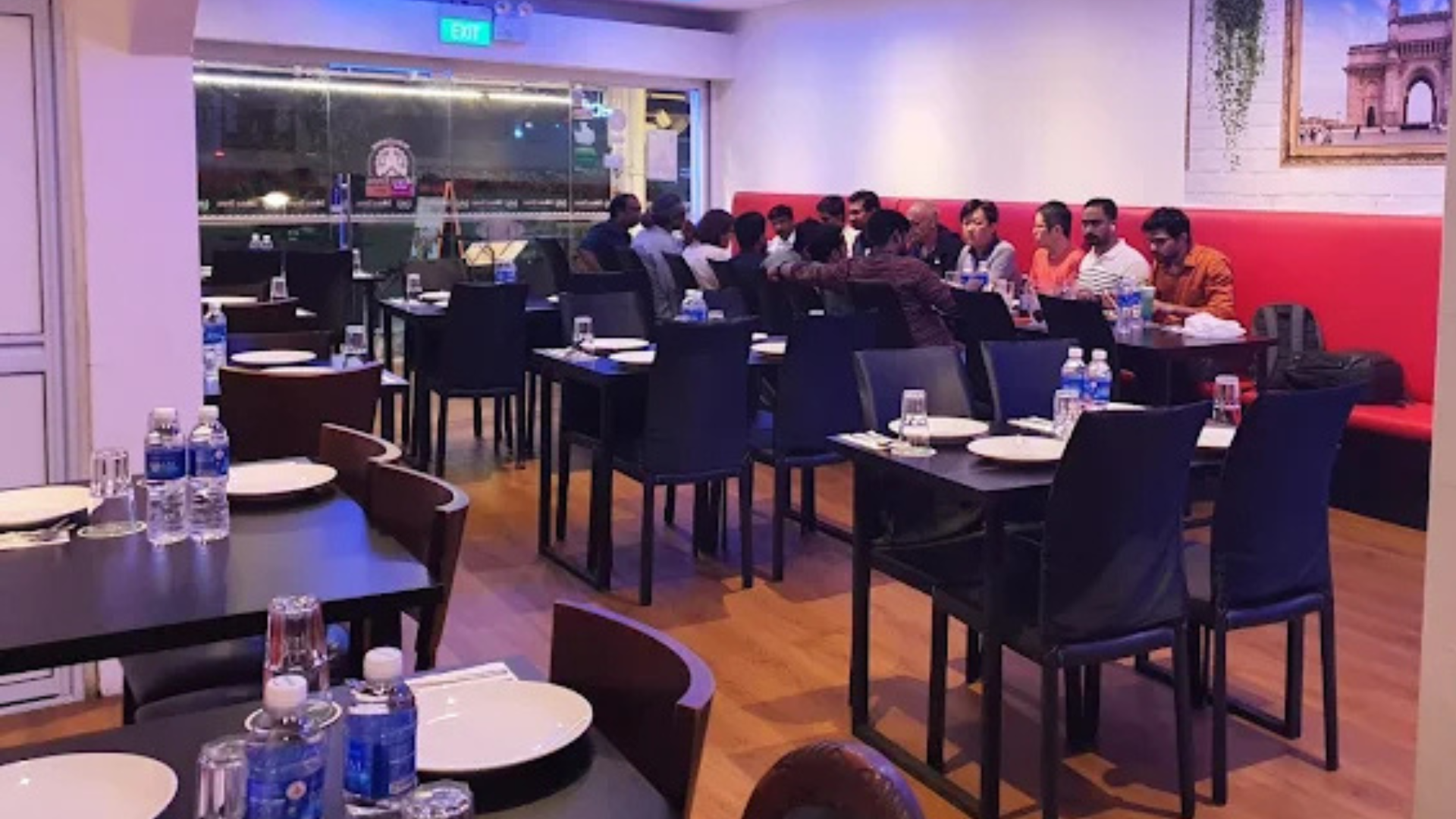 Restaurant dining area